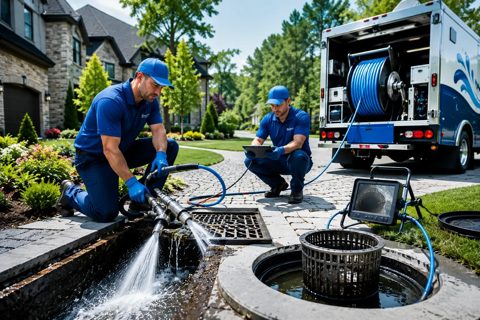 Local outdoor drain cleaning professionals in Saffell, AR