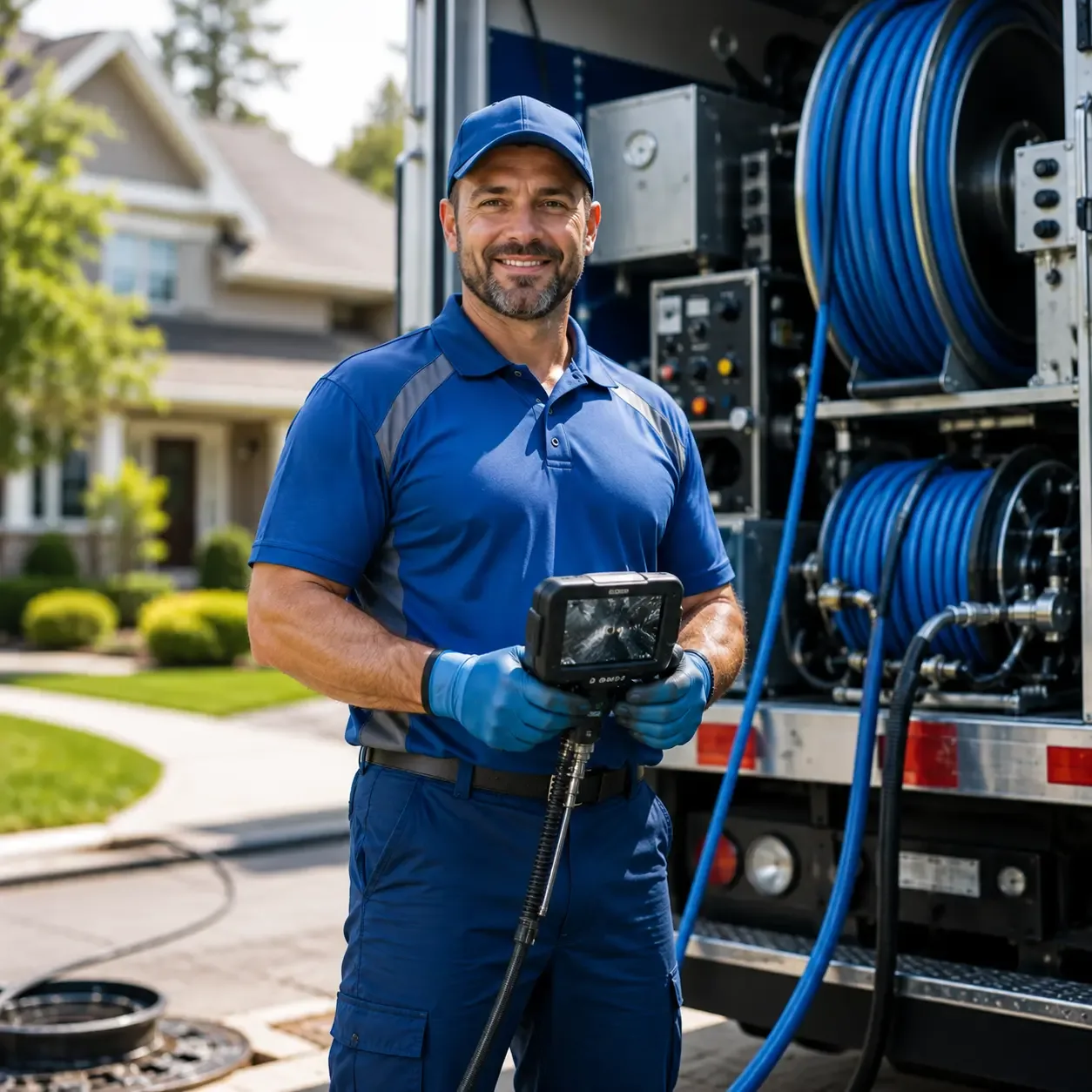 Local outdoor drain cleaning specialists in Saffell, AR